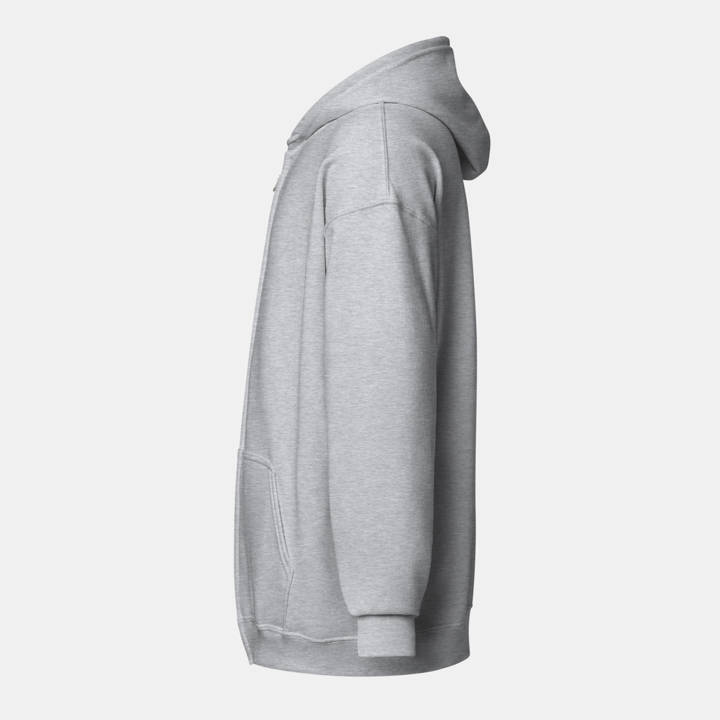 Sport Grey Threadline Zip Hoodie