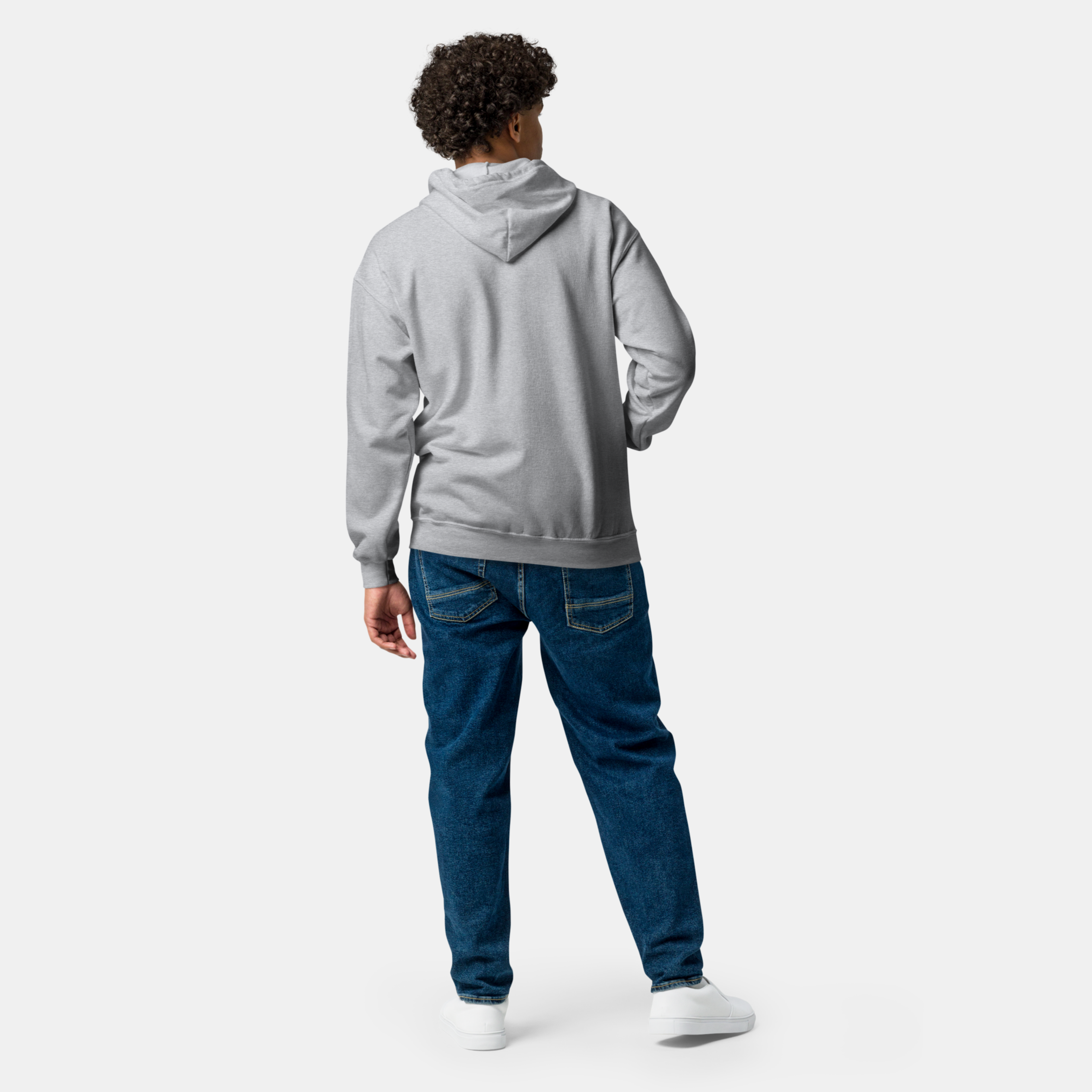 Sport Grey Threadline Zip Hoodie