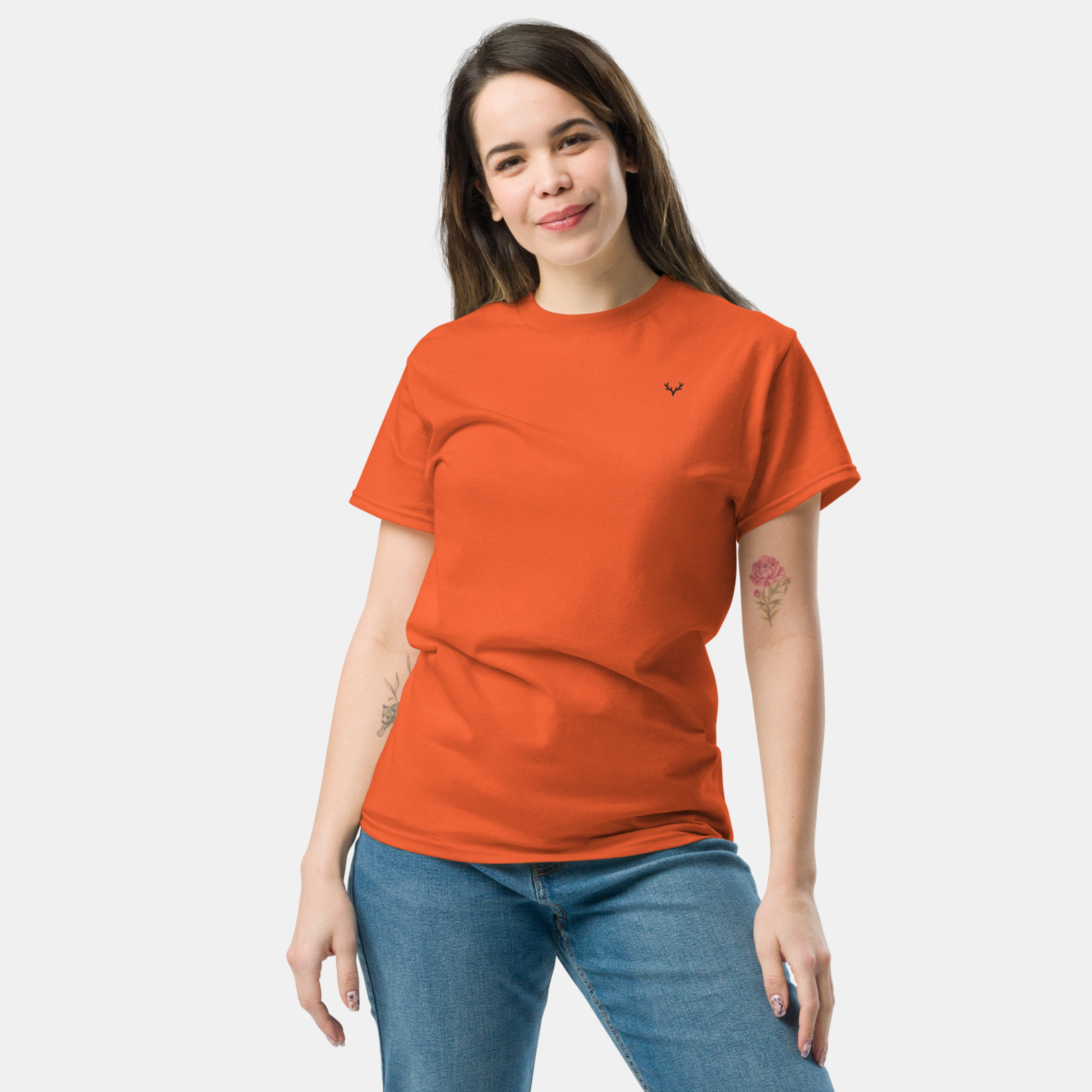 Orange Base Softstyle T-Shirt