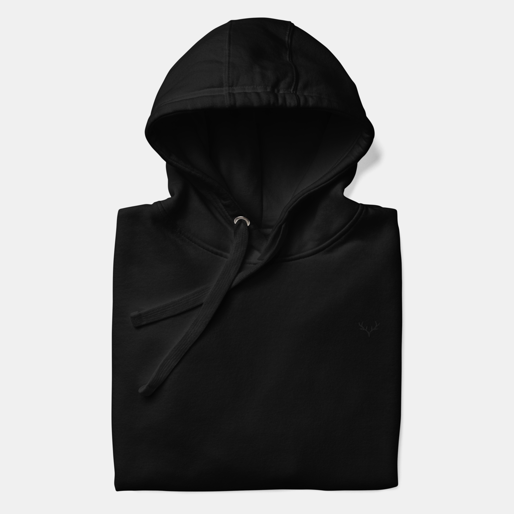 Black Threadmark Hoodie