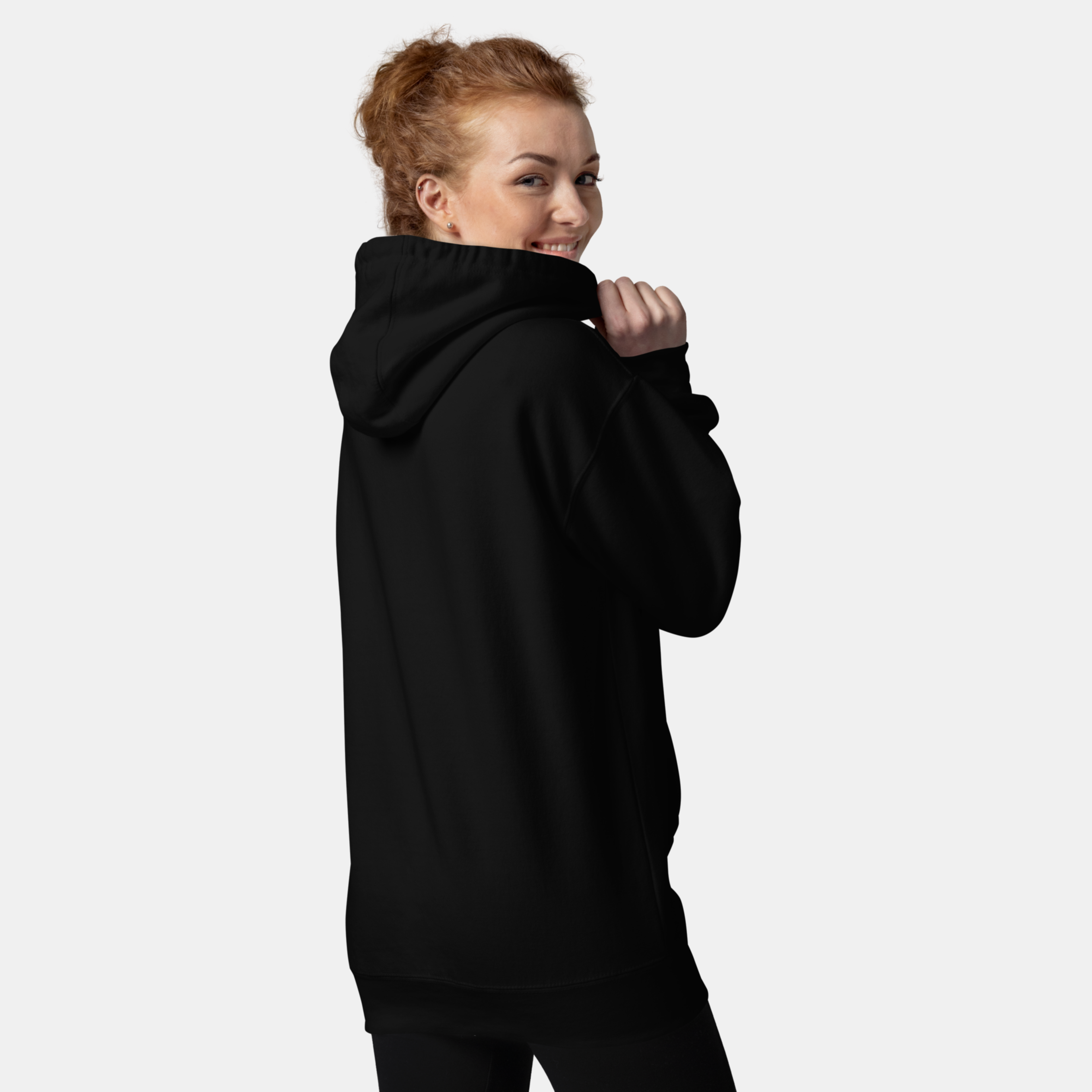 Black Threadmark Hoodie