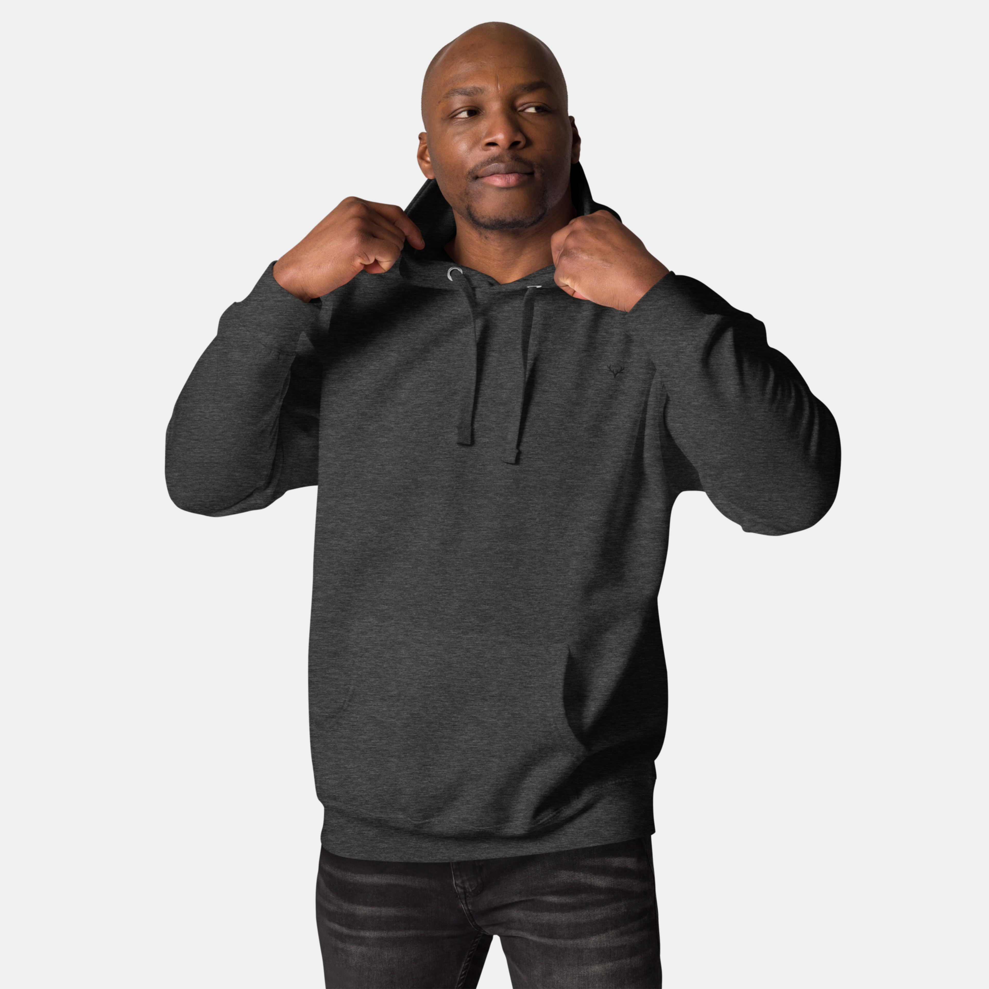 Charcoal Threadmark Hoodie