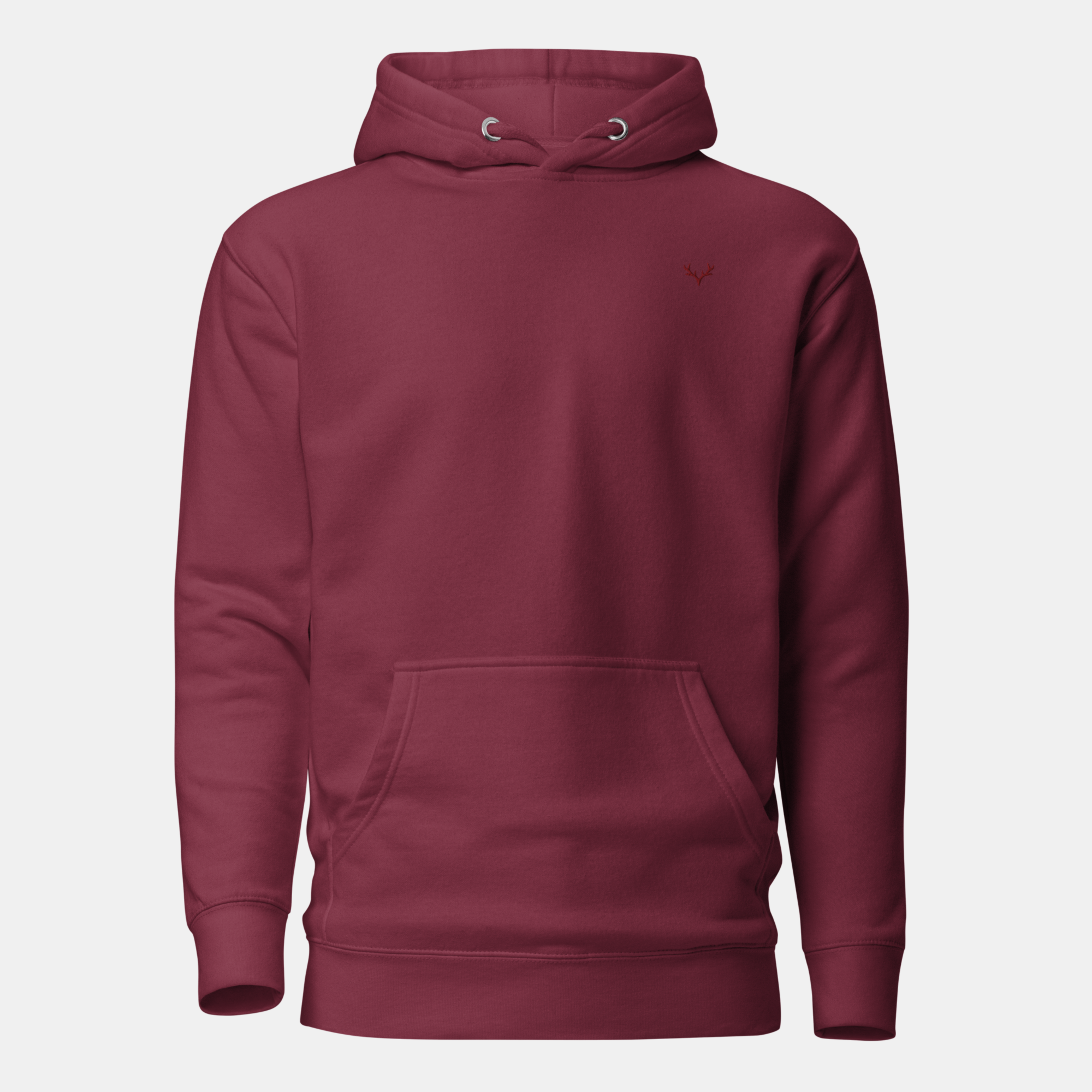 Maroon Threadmark Hoodie