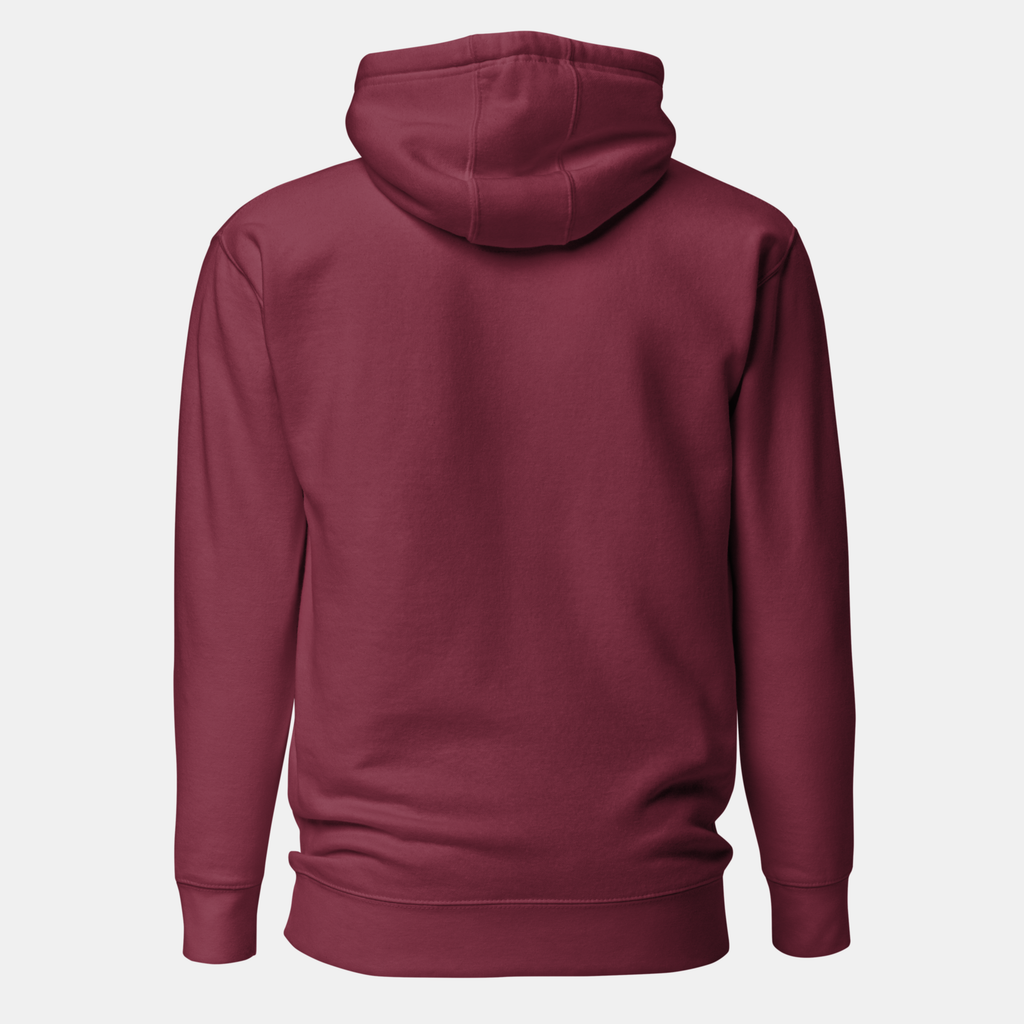 Maroon Threadmark Hoodie
