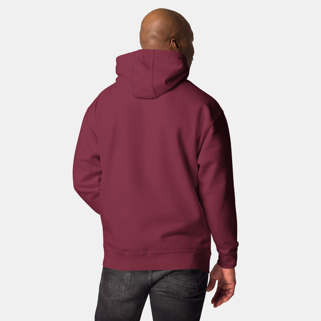 Maroon Threadmark Hoodie