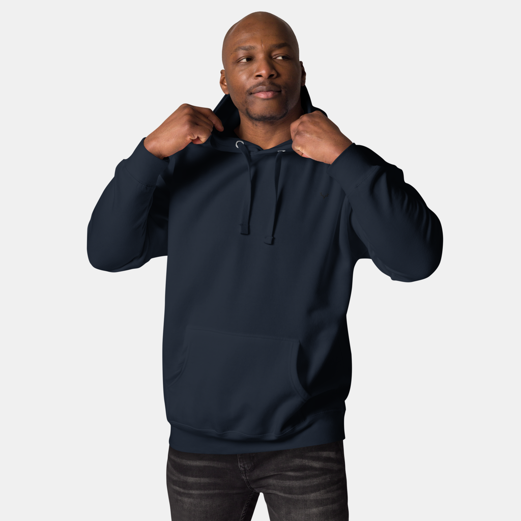 Navy Threadmark Hoodie