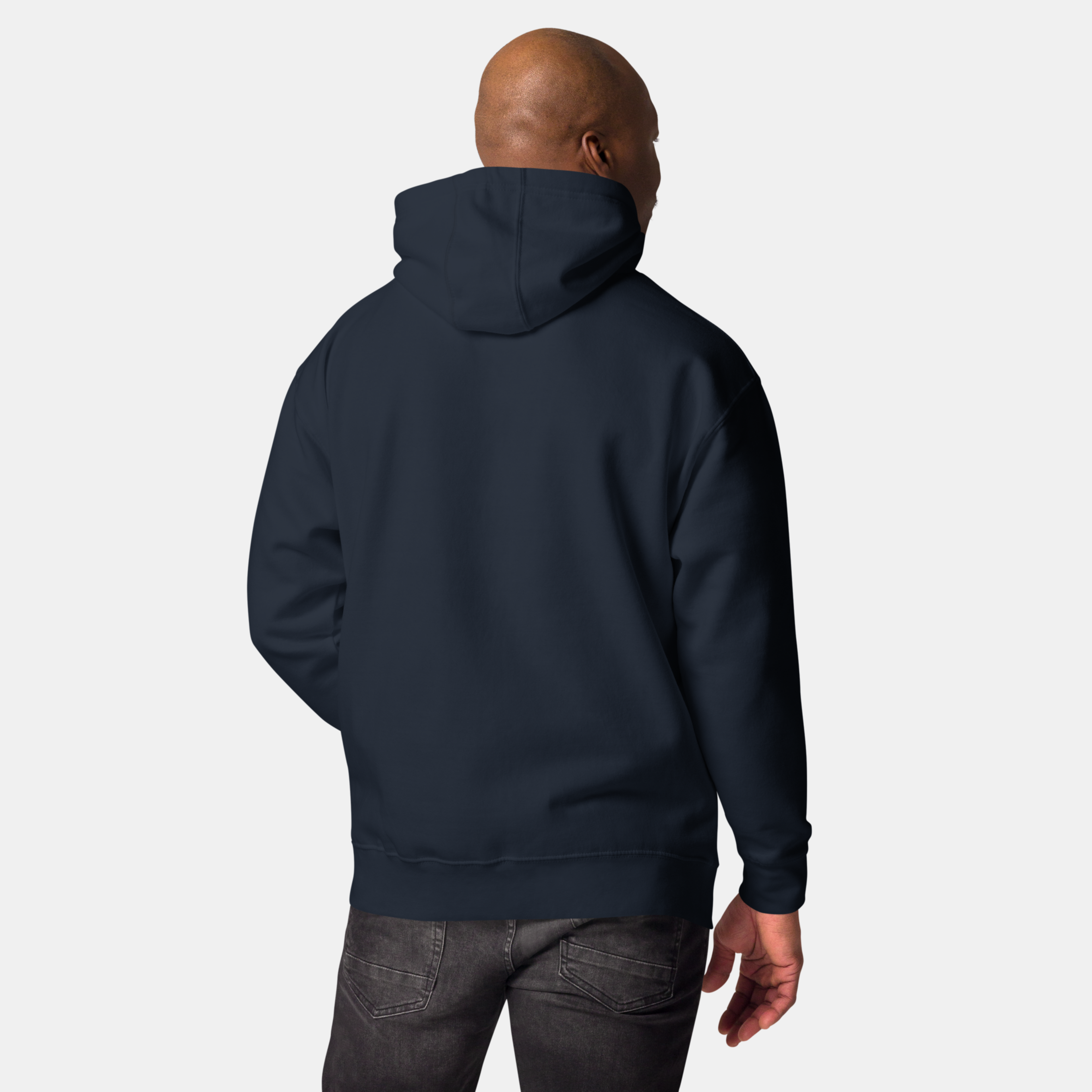 Navy Threadmark Hoodie