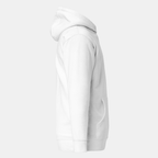 White Threadmark Hoodie