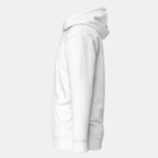 White Threadmark Hoodie