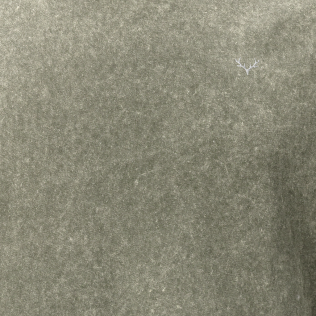 Army Green Husky Cotton T-Shirt