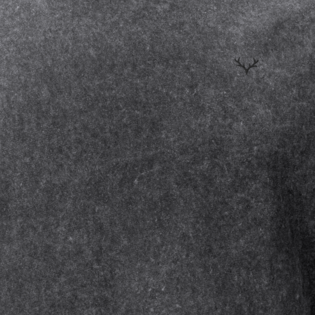 Black Husky Cotton T-Shirt