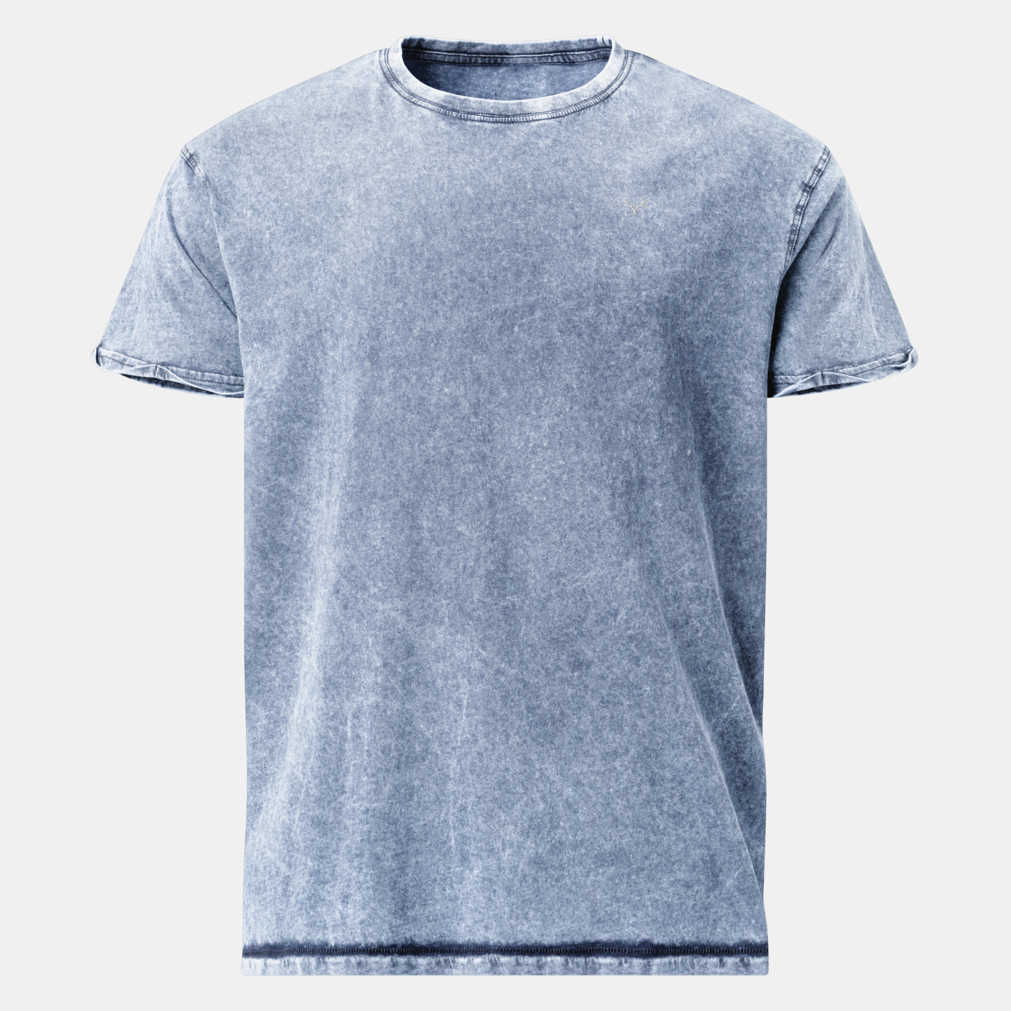 Denim Blue Husky Cotton T-Shirt