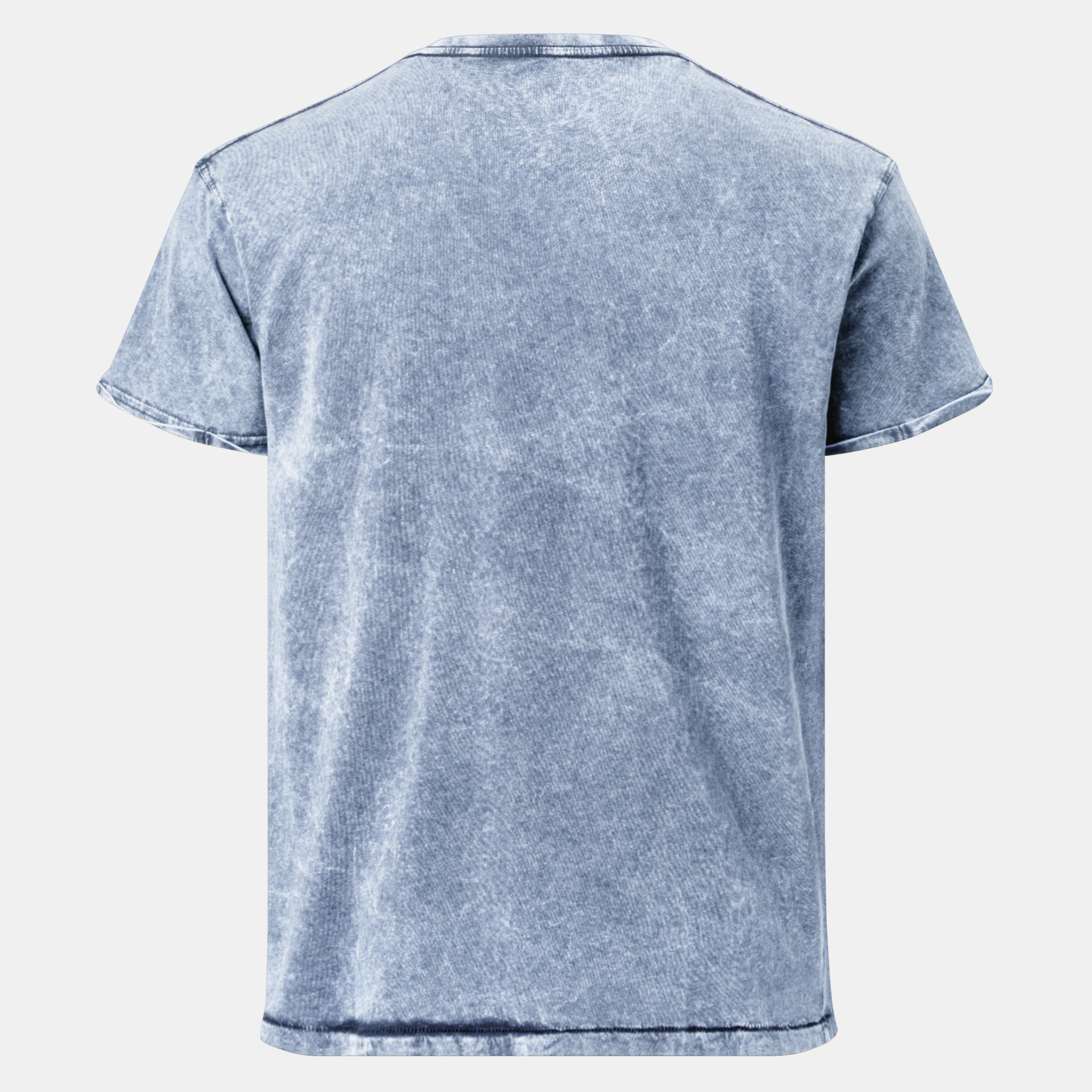 Denim Blue Husky Cotton T-Shirt