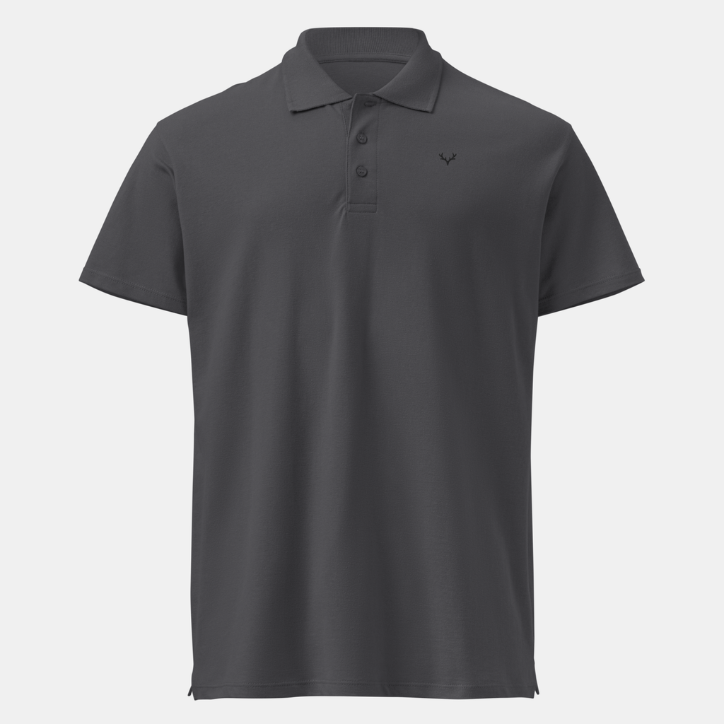 Mouse Grey Piqué Polo Shirt