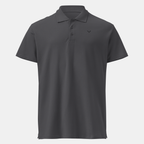 Mouse Grey Piqué Polo Shirt