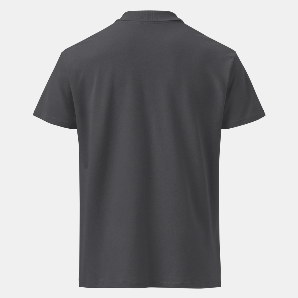 Mouse Grey Piqué Polo Shirt