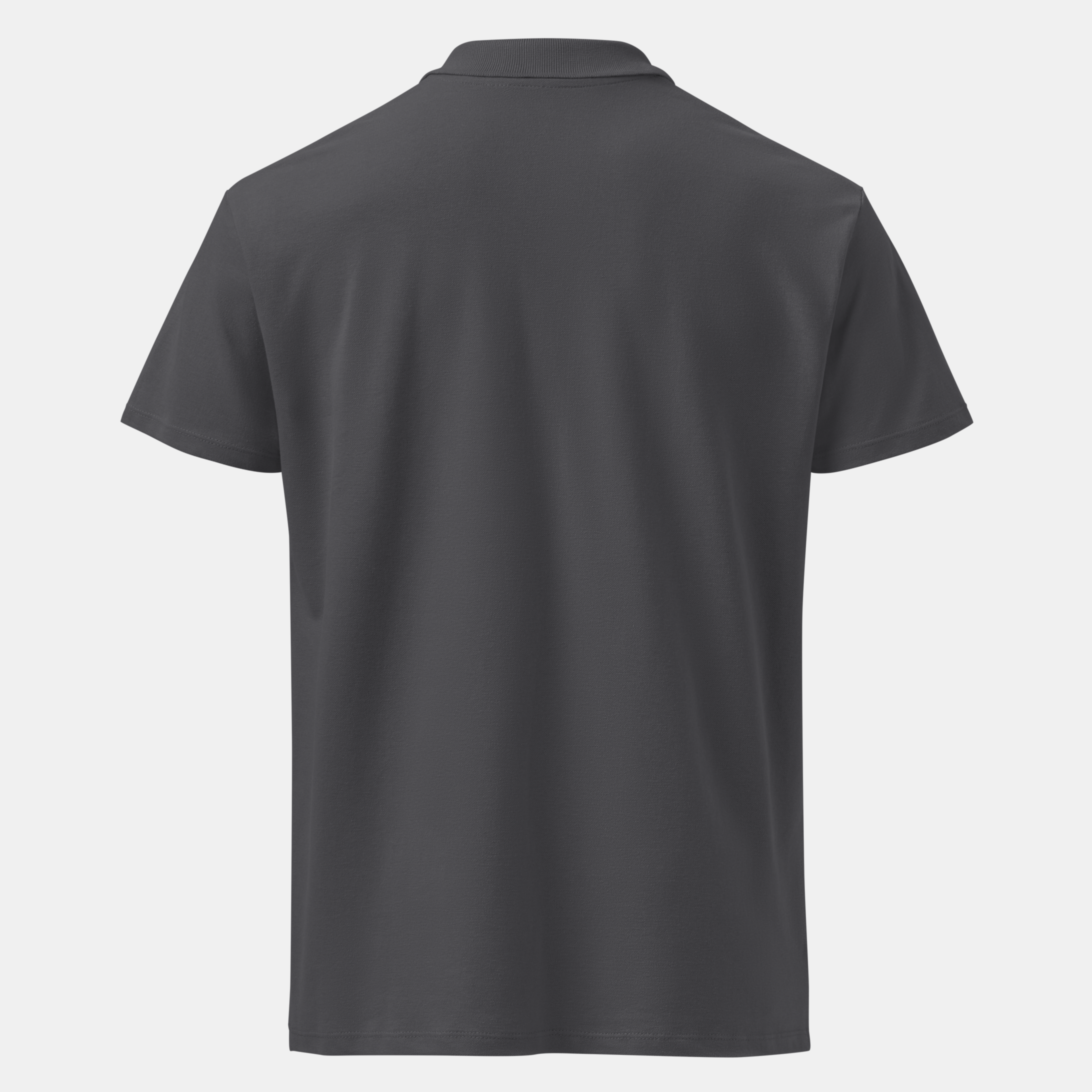 Mouse Grey Piqué Polo Shirt