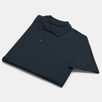Navy Piqué Polo Shirt