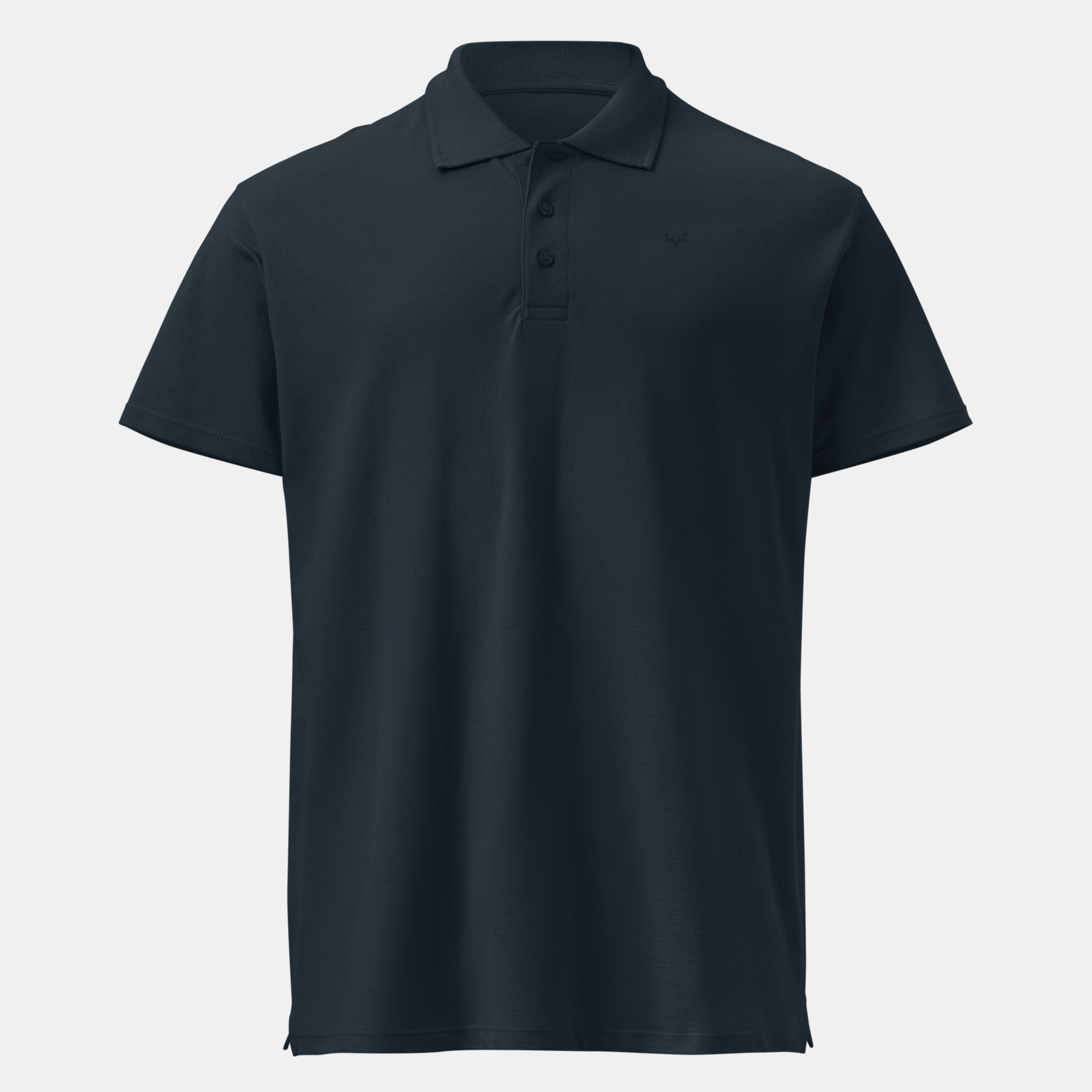 Navy Piqué Polo Shirt
