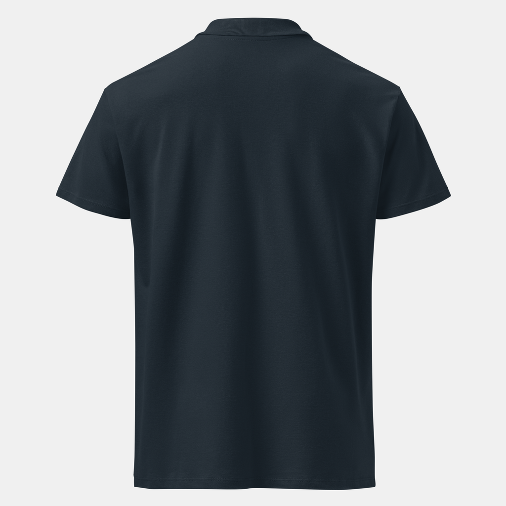 Navy Piqué Polo Shirt