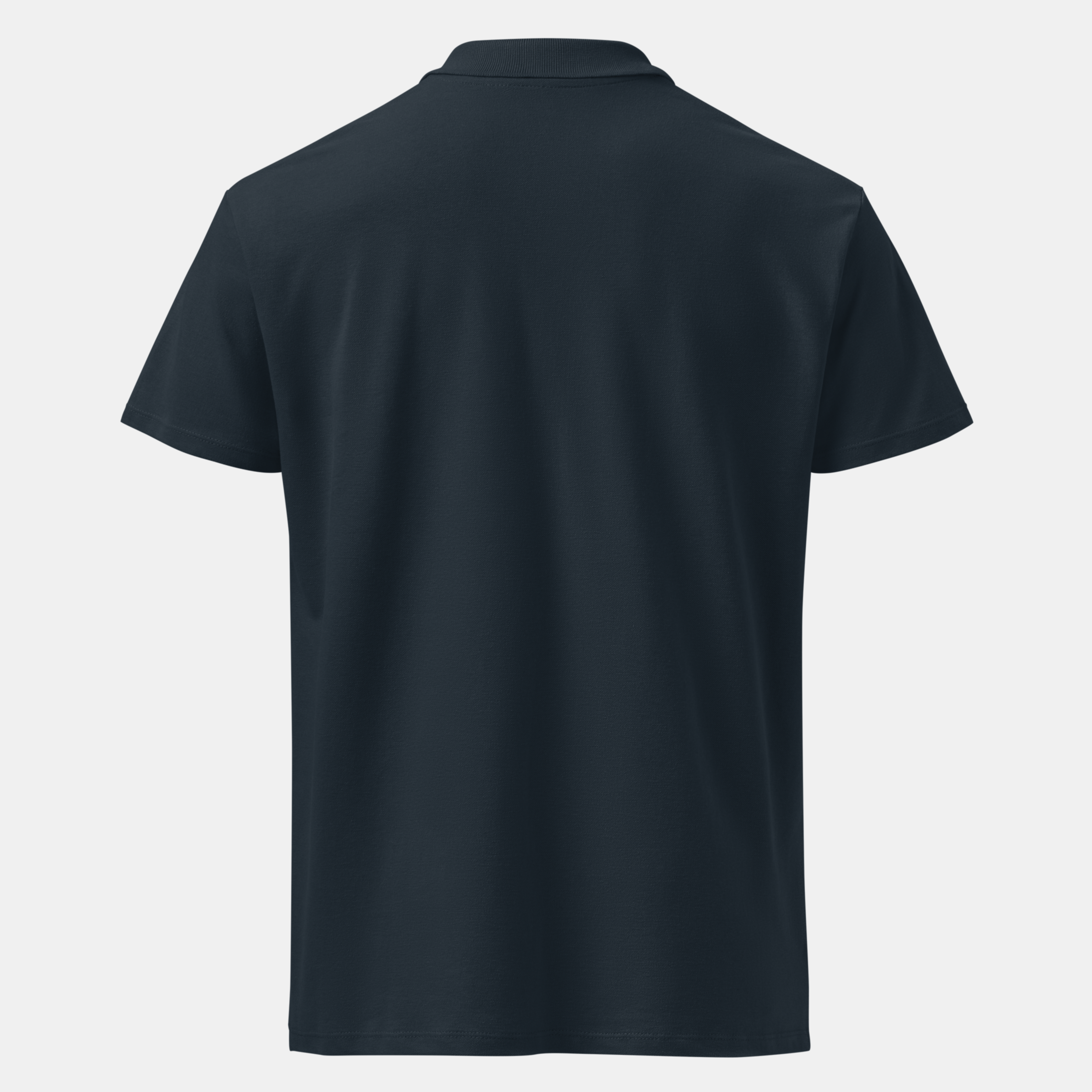 Navy Piqué Polo Shirt
