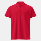 Red Piqué Polo Shirt