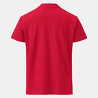 Red Piqué Polo Shirt