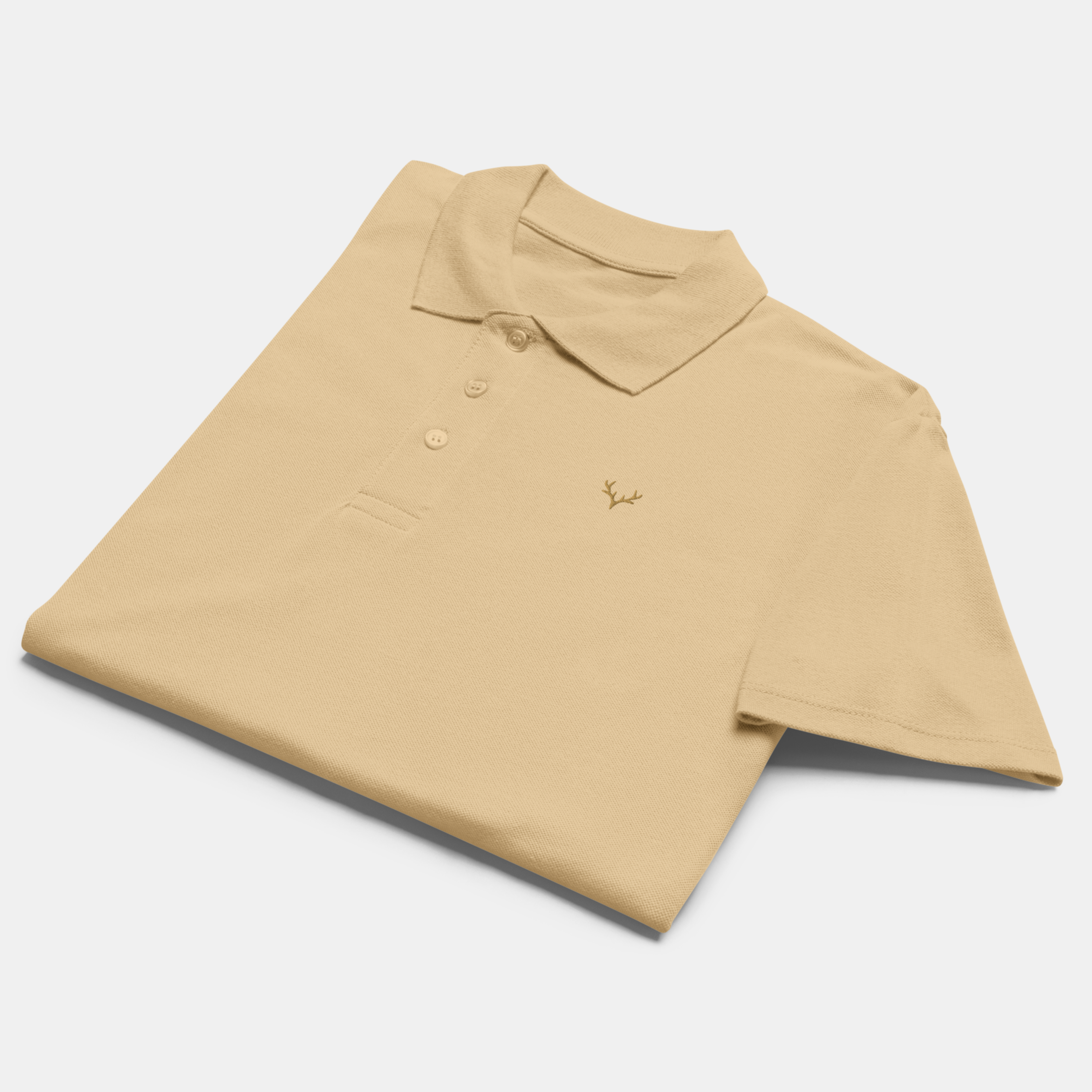 Sand Piqué Polo Shirt