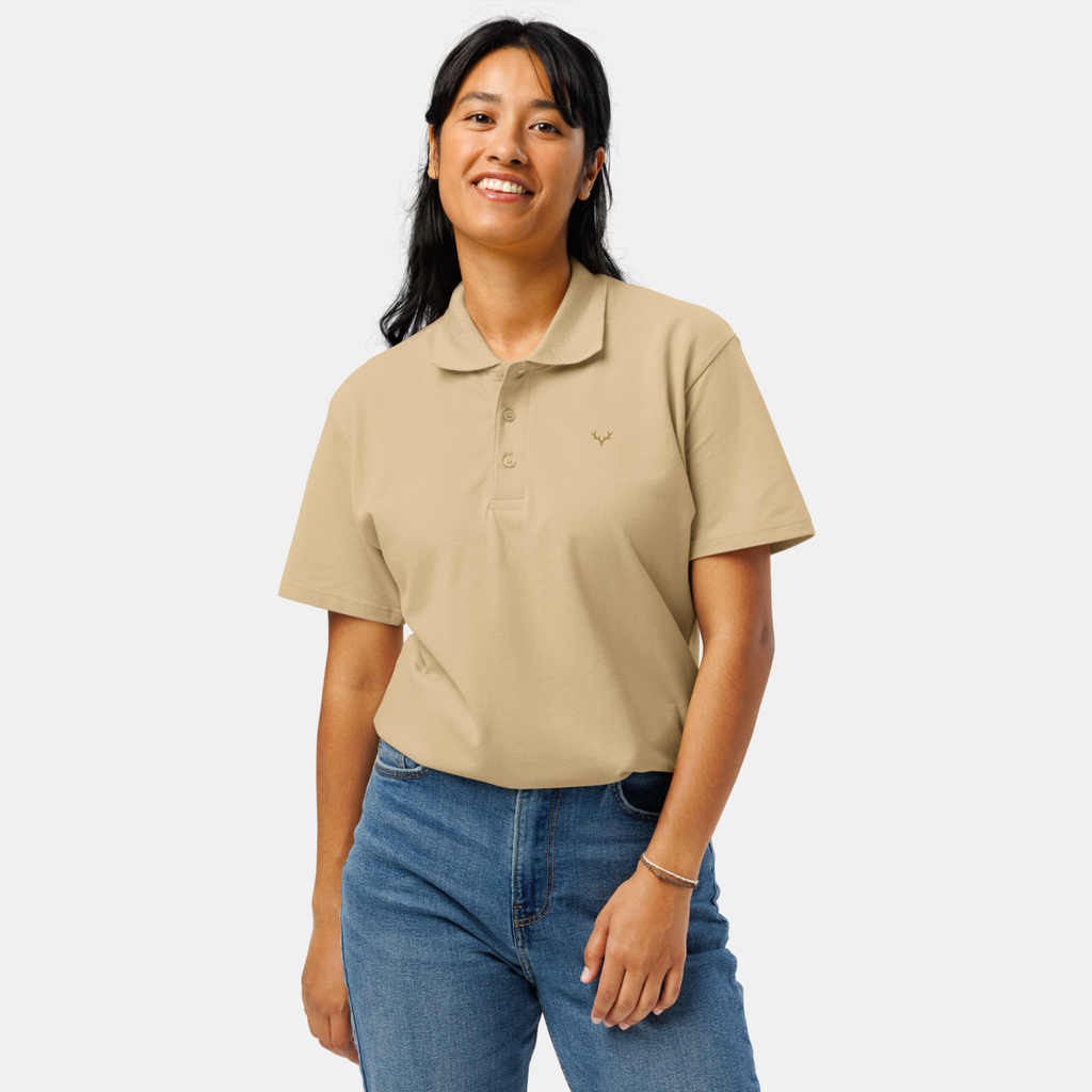 Sand Piqué Polo Shirt