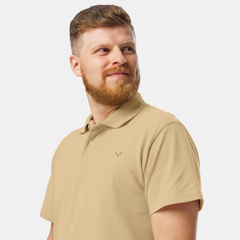 Sand Piqué Polo Shirt