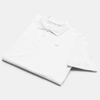 White Piqué Polo Shirt