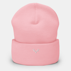 Baby Pink Embernest Cuffed Beanie