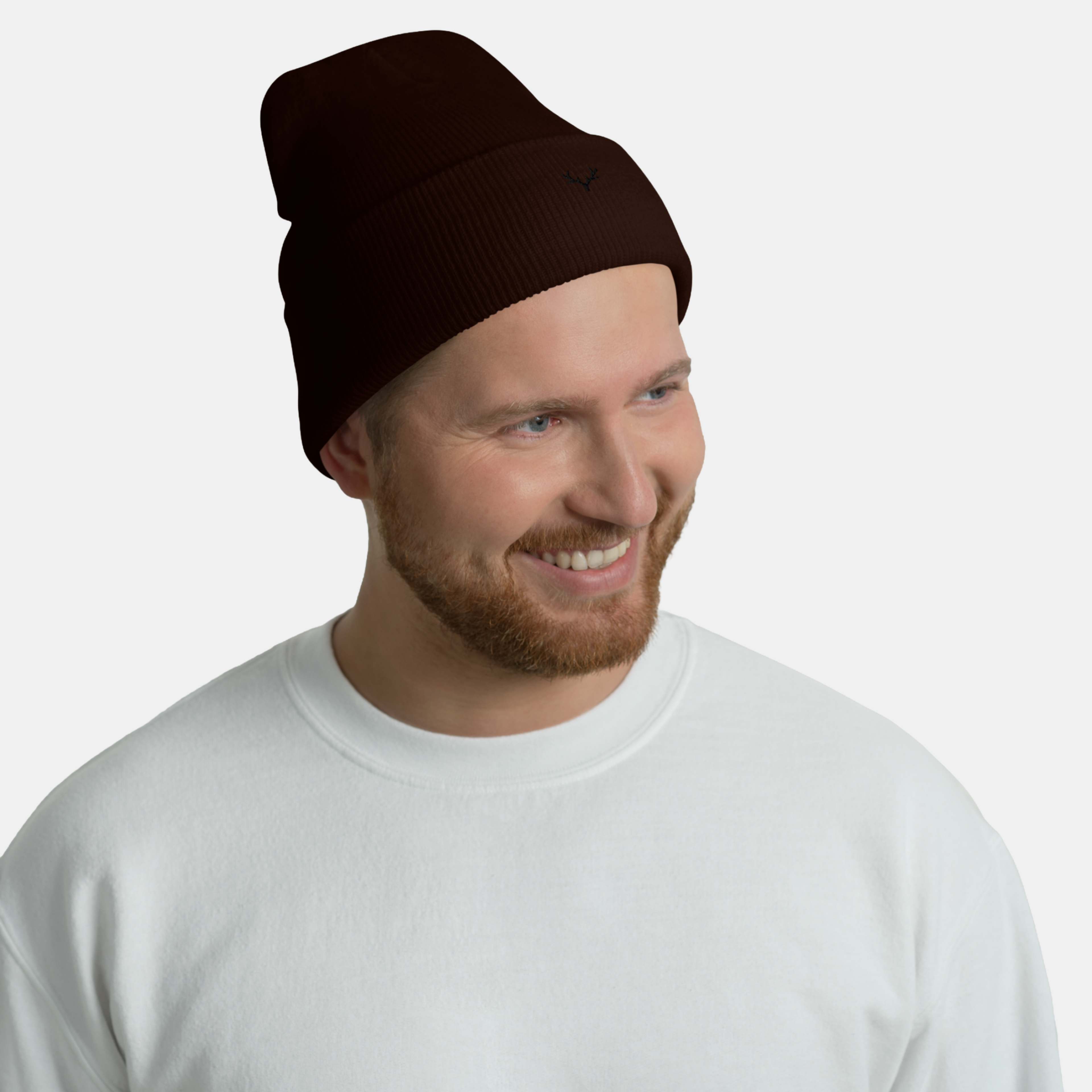 Brown Embernest Cuffed Beanie