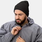 Dark Grey Embernest Cuffed Beanie