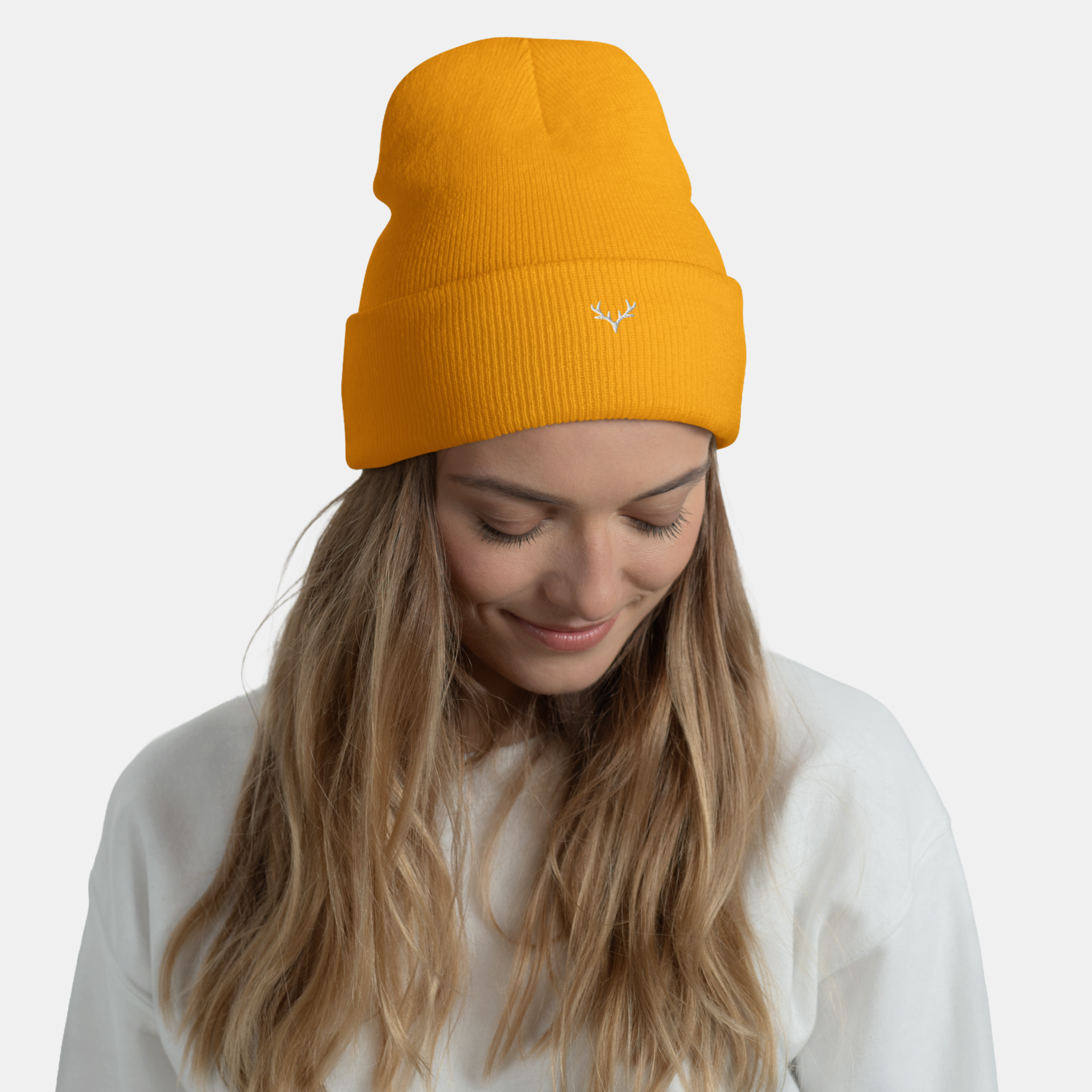 Gold Embernest Cuffed Beanie