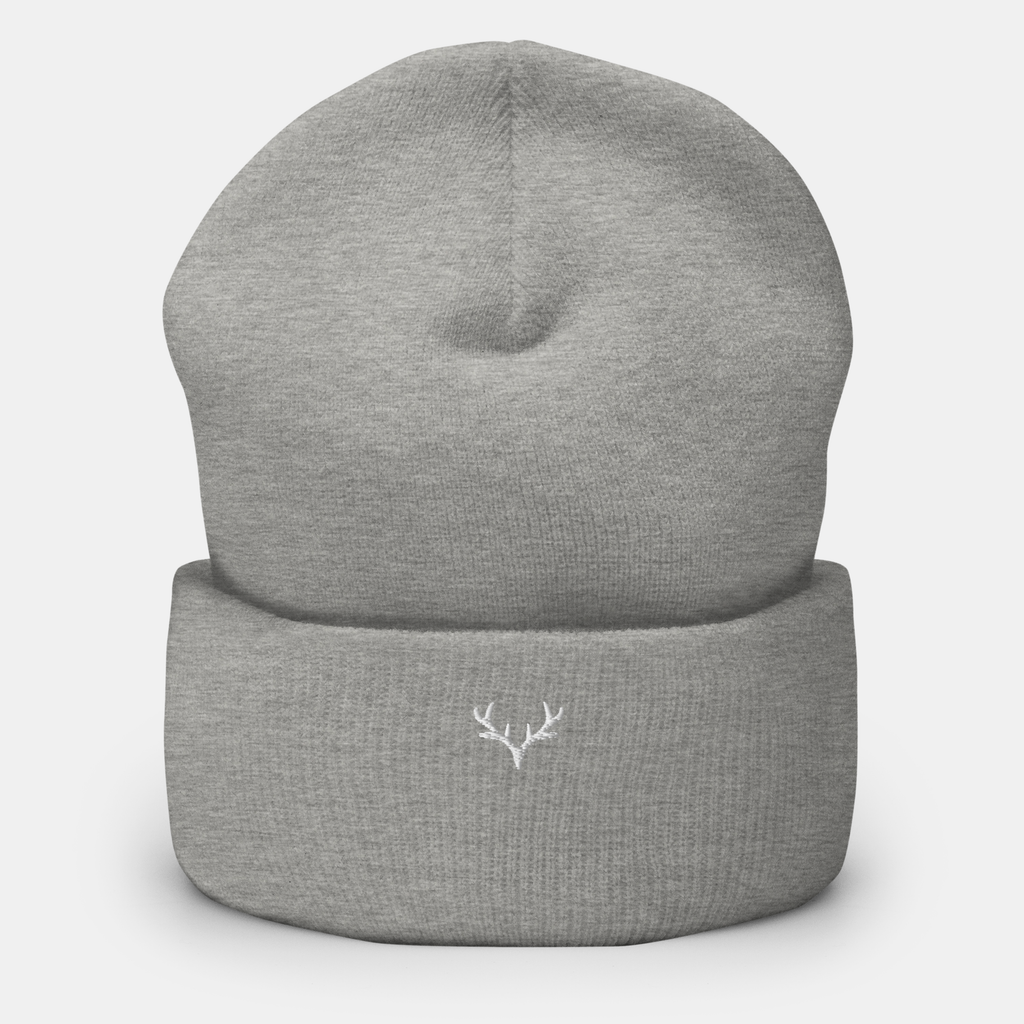 Grey Embernest Cuffed Beanie