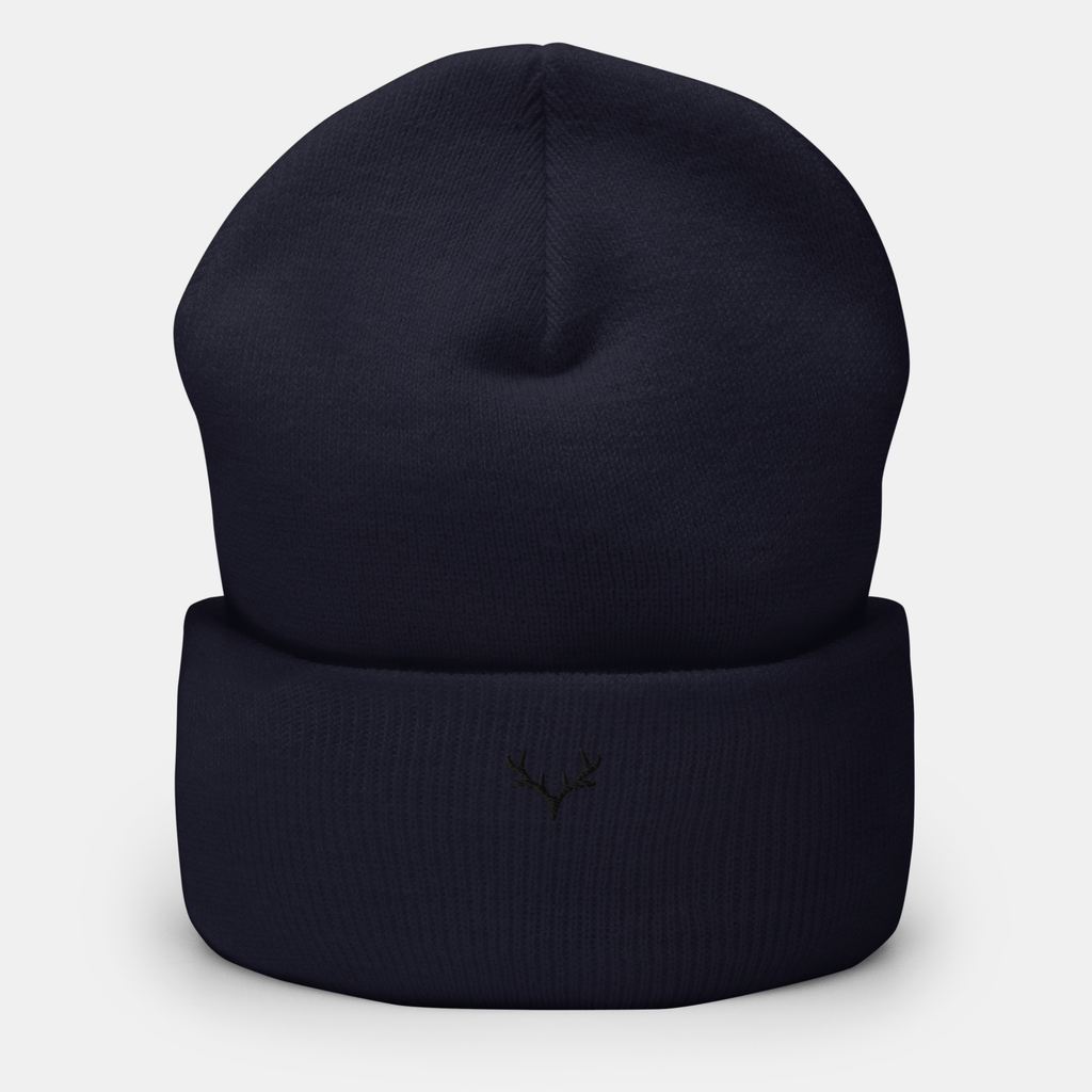 Navy Embernest Cuffed Beanie