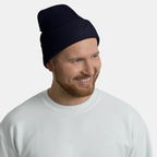 Navy Embernest Cuffed Beanie