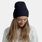 Navy Embernest Cuffed Beanie